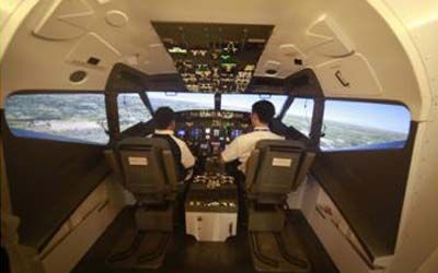 VR波音737模拟驾驶舱